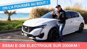 Essai e-308 électrique : le pire et le meilleur de Peugeot