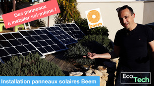 Installation des panneaux solaires Beem Energy