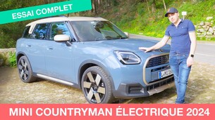 Essai Mini Countryman 2024 : électrique, CarKey, écran rond, conduite autonome... la révolution !