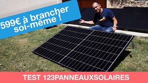 Test des panneaux solaires 123panneaux-solaires 420W, le kit le moins cher du marché