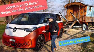 Essai Volkswagen ID.Buzz : autonomie, recharge, VanLife, intérieur, offroad, notre test sur 2000Km !