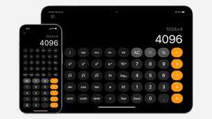 A quoi ressemble l'app Calculette sous iPadOS 18 ?