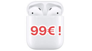 Les AirPods 2 de retour à 99€, leur meilleur prix pour le Black Friday !