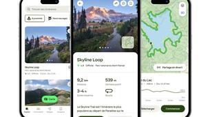 L'application de randonnées AllTrails s'offre une refonte majeure pour l'été