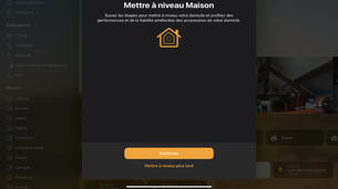 iOS/iPadOS 16.2 : une nouvelle architecture pour l'App Maison