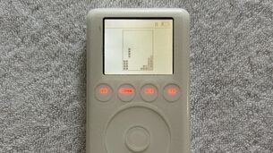 Un jeu mythique installé sur ce prototype d'iPod !