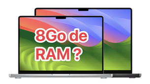 Même pour Apple, 8Go de RAM ne sont pas suffisants !
