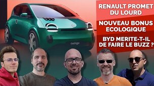 LIVE Talk EV ! Renault en force, la fin du bonus eco, BYD mérite son buzz dans le Talk EV #9 !