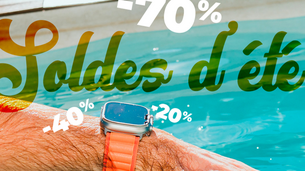 Jusqu'à -70% sur les bracelets Band-Band pour Apple Watch !