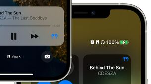 iOS 16 affiche de nouvelles icônes en fonction de vos AirPods
