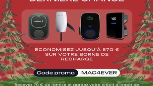 Fin du crédit d'impôt en France pour les bornes de recharge : signez votre devis avant fin 2025 !