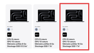 Un MacBook Pro M3 avec 16Go de RAM sur l'Apple Store ! Pourquoi c'est une bonne nouvelle ?