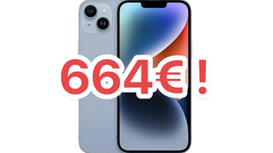 L'iPhone 14 Plus à 664€ pour le Prime Day, du jamais vu ! Dépêchez-vous !