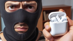 La police arrête un cambrioleur grâce à des AirPods volés !