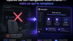 OpenAI tue son navigateur Atlas ChatGPT : voici ce qui le remplace