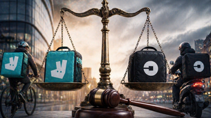 Deliveroo et Uber accusés de "traite d’êtres humains" !