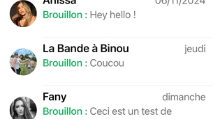 WhatsApp : enfin des brouillons pour vos messages !