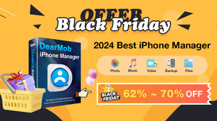 Dearmob Black Friday à -70%, un super logiciel de sauvegarde iPhone (qui peut remplacer iTunes)