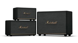 Marshall présente ses enceintes Bluetooth Acton III, Stanmore II et Woburn III