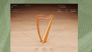 Une harpe celtique gratuite en instrument virtuel, ça vous tente ?