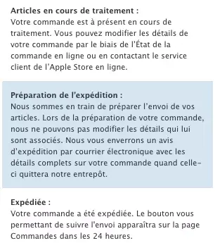 Les iPhone 4S se préparent à partir !