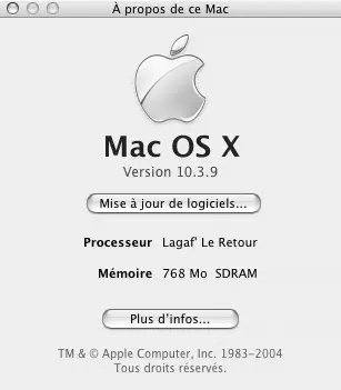 Bidouiller A propos de ce Mac