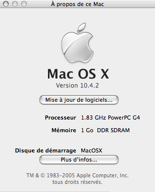 Overclocker un Powerbook Alu