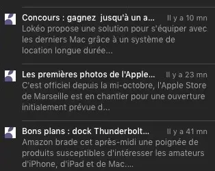 Les notifications web de Safari débarquent sur Mac4Ever !