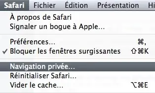 La navigation pas si privée de Safari