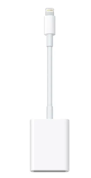 Apple lance un adaptateur SD-Lightning USB3 !