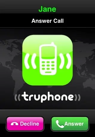 Truphone : transformez votre touch V2 en téléphone WIFI