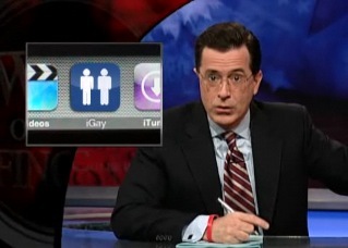 Stephen Colbert ne veut pas d'un iPhone trop gay !