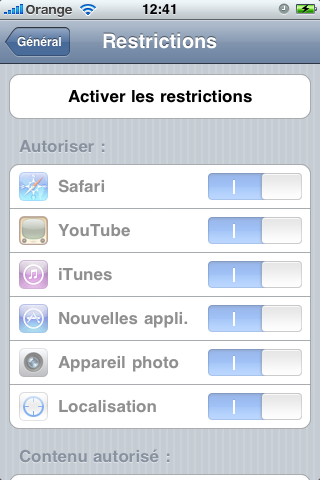 iPhone OS 3 : le tour en images