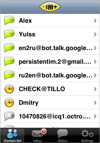 IM+, une messagerie multi-protocole gratuite pour iPhone
