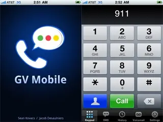 Google Voice ? Non, GV Mobile !