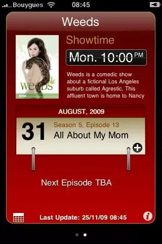 TV Show tracker piste vos séries sur iPhone