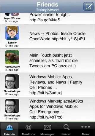 iPhone : SimplyTweet gratuit pour la journée