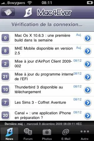 M4E Mobile disponible en version 2.5