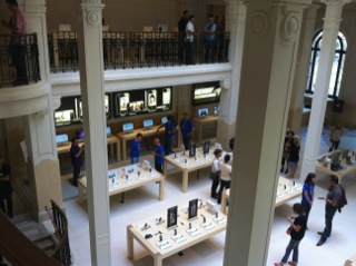 Apple Store Opéra, les premières images