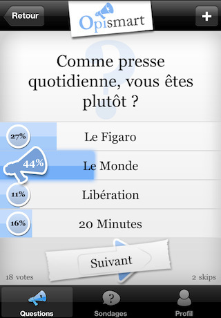 AppStore : donnez votre opinion avec Opismart