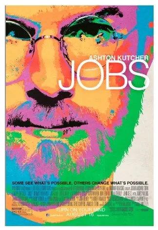 L'affiche du film Jobs, dessinée par Jony Ive (mais non !)