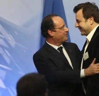 François Hollande a câliné un pigeon à SF mais n'a pas parlé de fiscalité