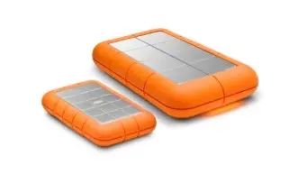 LaCie Rugged XL, 1 To habillé de plastique mou