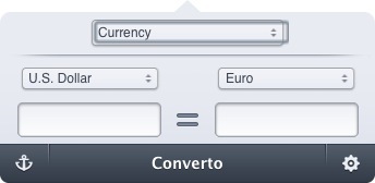 Converto, vos conversions dans la barre des menus, gratuitement pour Mac