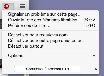 Comment désactiver AdBlock et les bloqueurs de publicité sur Mac4Ever (et ailleurs)