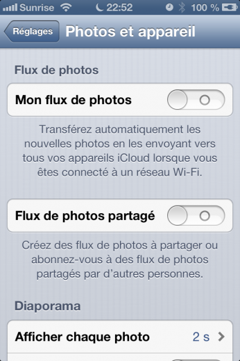 iOS 6 Beta 2 : beaucoup de nouveaux réglages réseaux