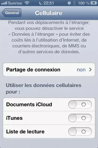 iOS 6 Beta 2 : beaucoup de nouveaux réglages réseaux