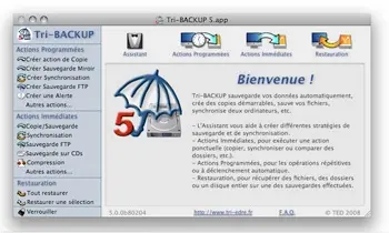 Tri-BACKUP 5 en pré-commande