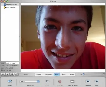 iPhoto: le test !