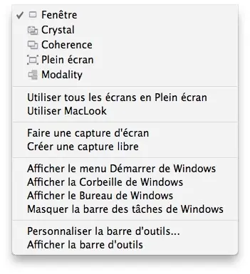 Parallels 5 Desktop pour Mac en images